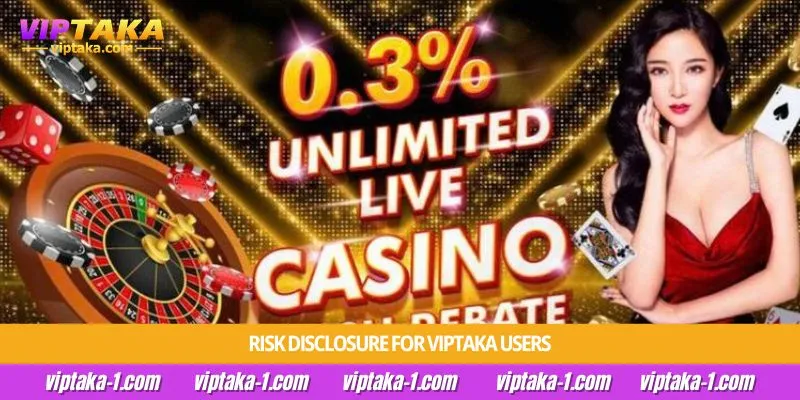 risk disclosure for viptaka users