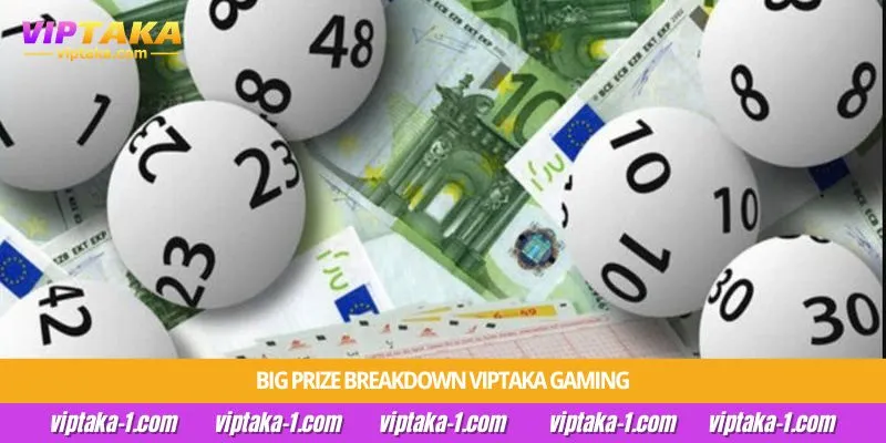 big prize breakdown viptaka gaming