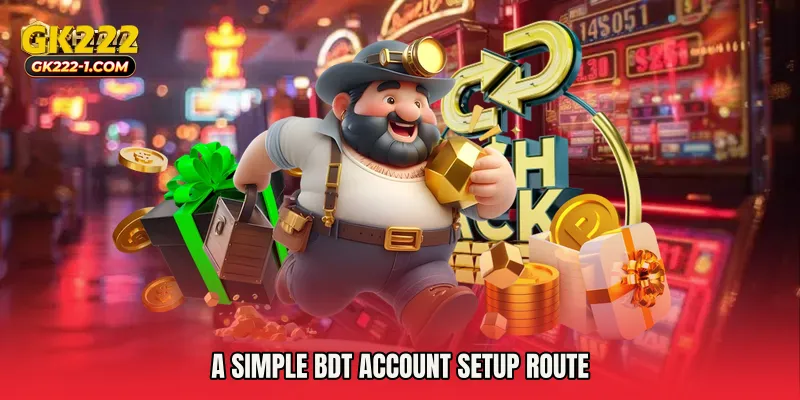A simple BDT Account Setup route
