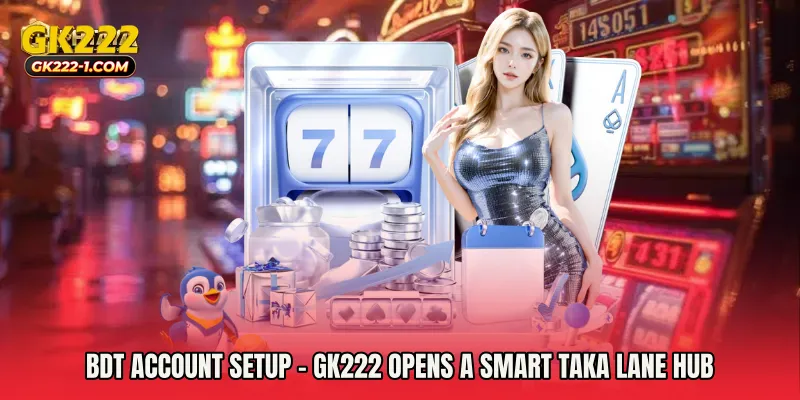 BDT Account Setup - GK222 Opens A Smart Taka Lane Hub