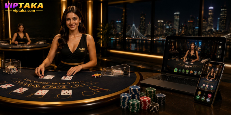 KX8 live is a live casino platform