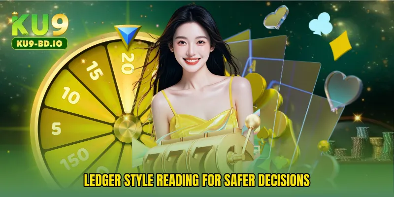Ledger style reading for safer decisions