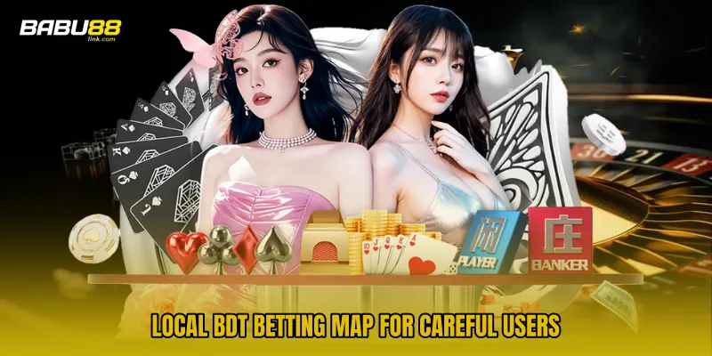Local BDT betting map for careful users